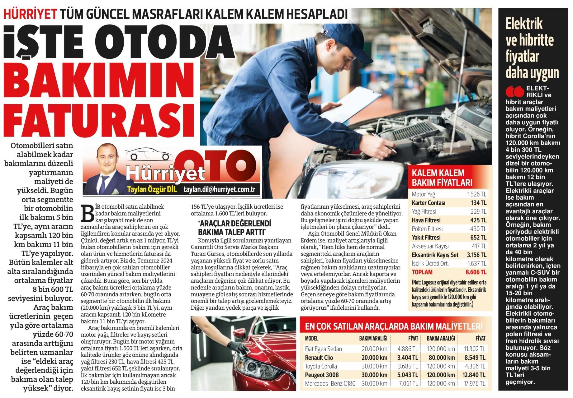 Garantili Oto Hürriyet Haber