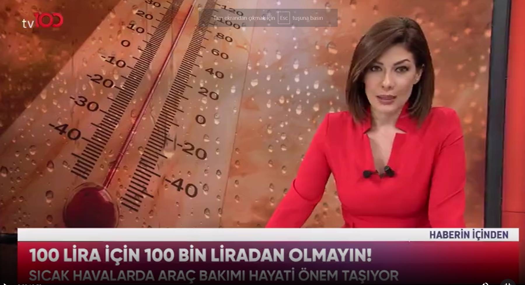 Garantili Oto TV100 Haber